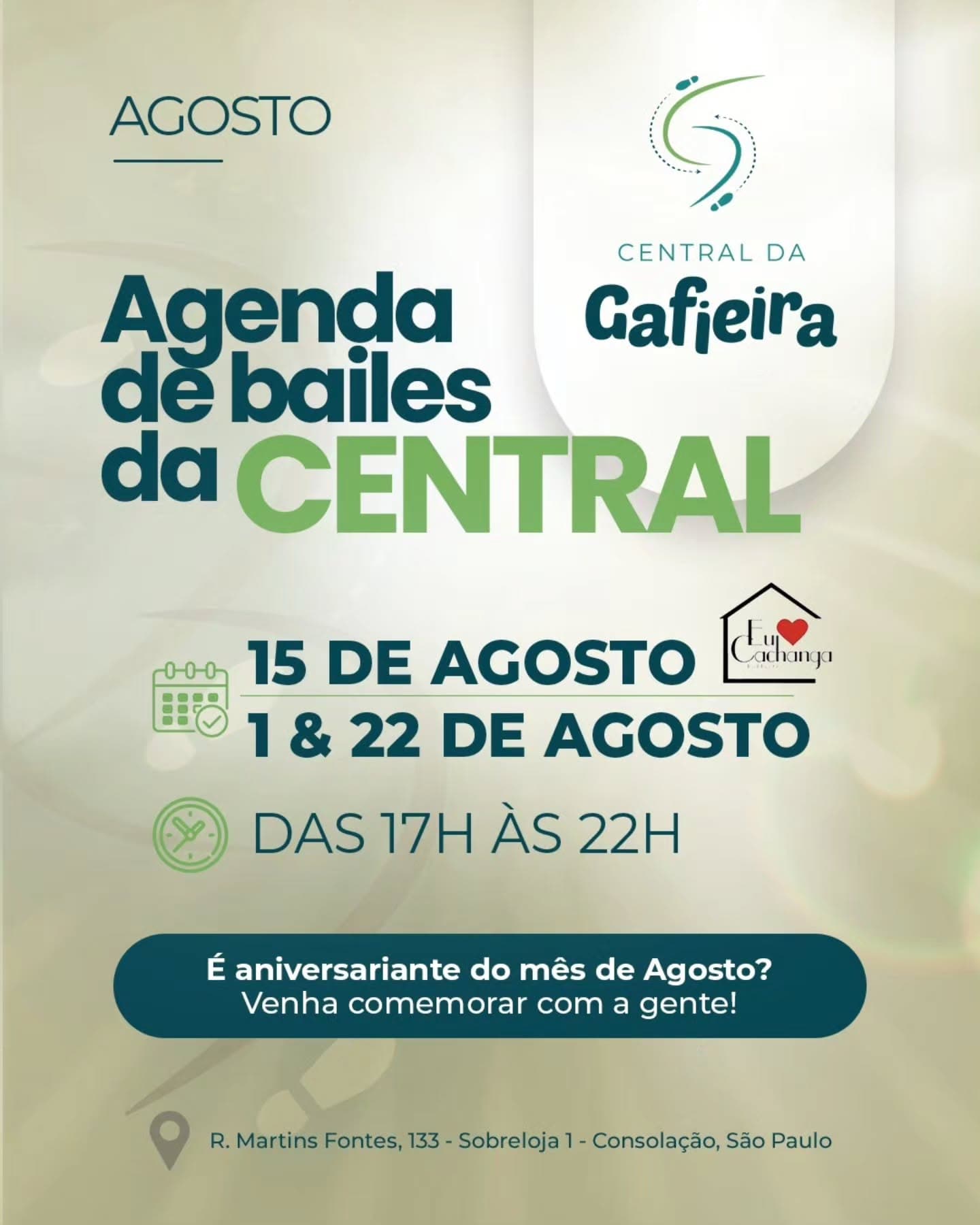 Flyer: Baile Eu ❤️ Pachanga