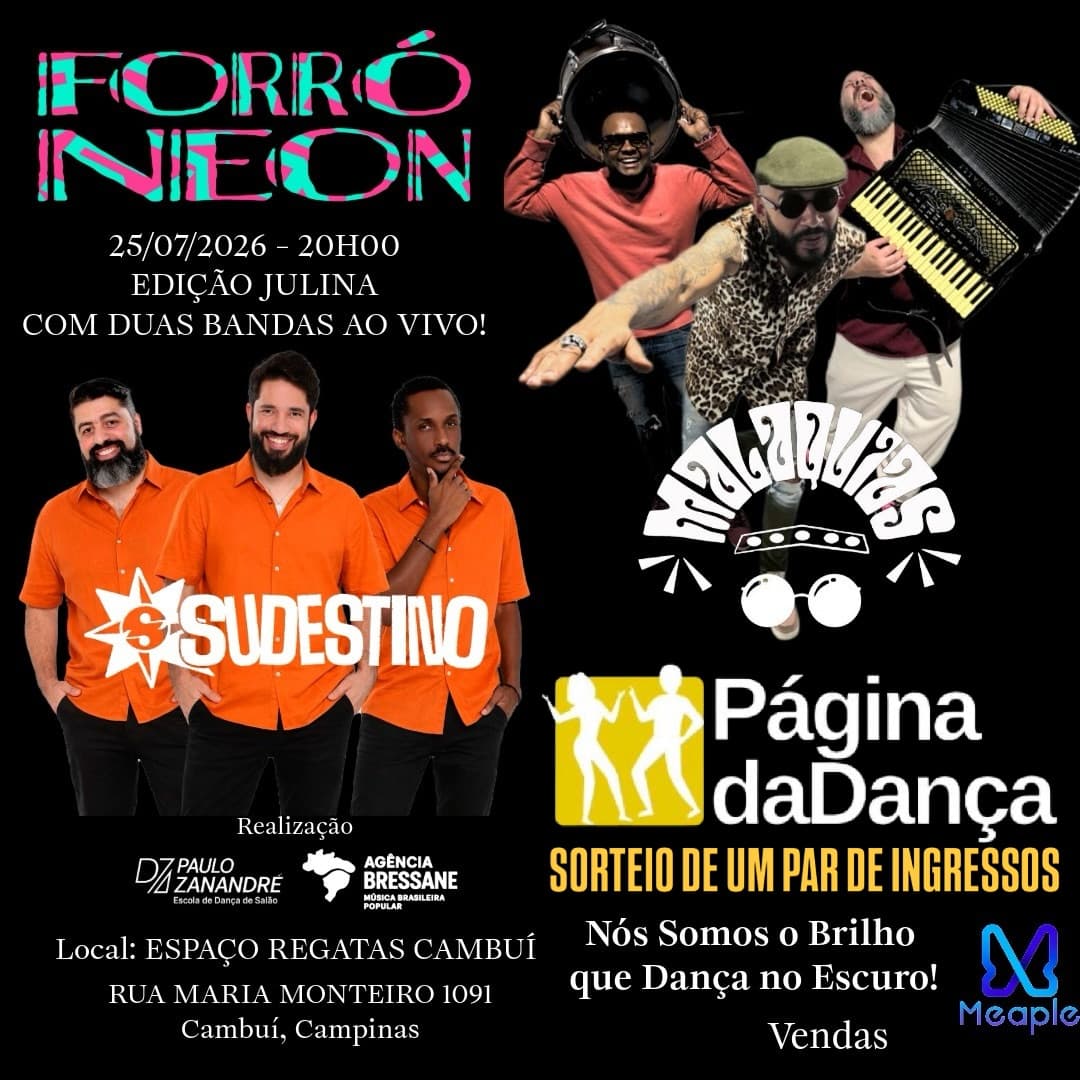 Flyer: Forró Neon - Edição Julina