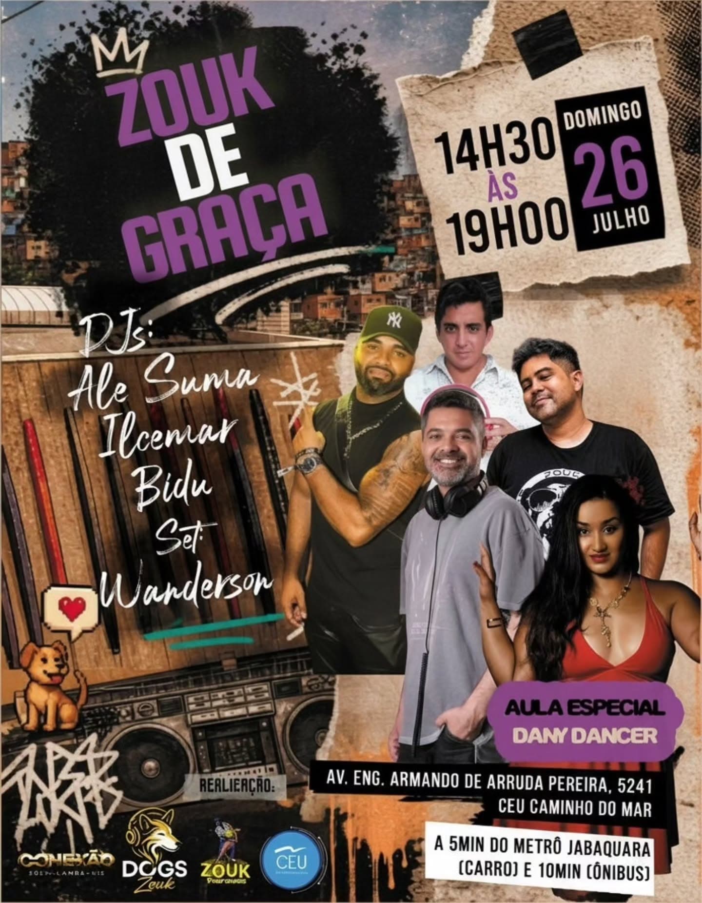 Flyer: Zouk de Graça - Edição Especial