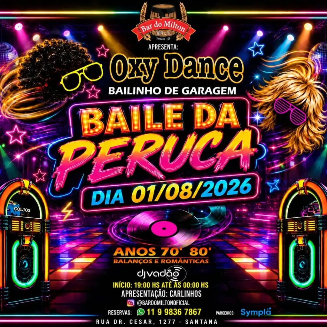 Flyer: Oxy Dance - Baile da Peruca